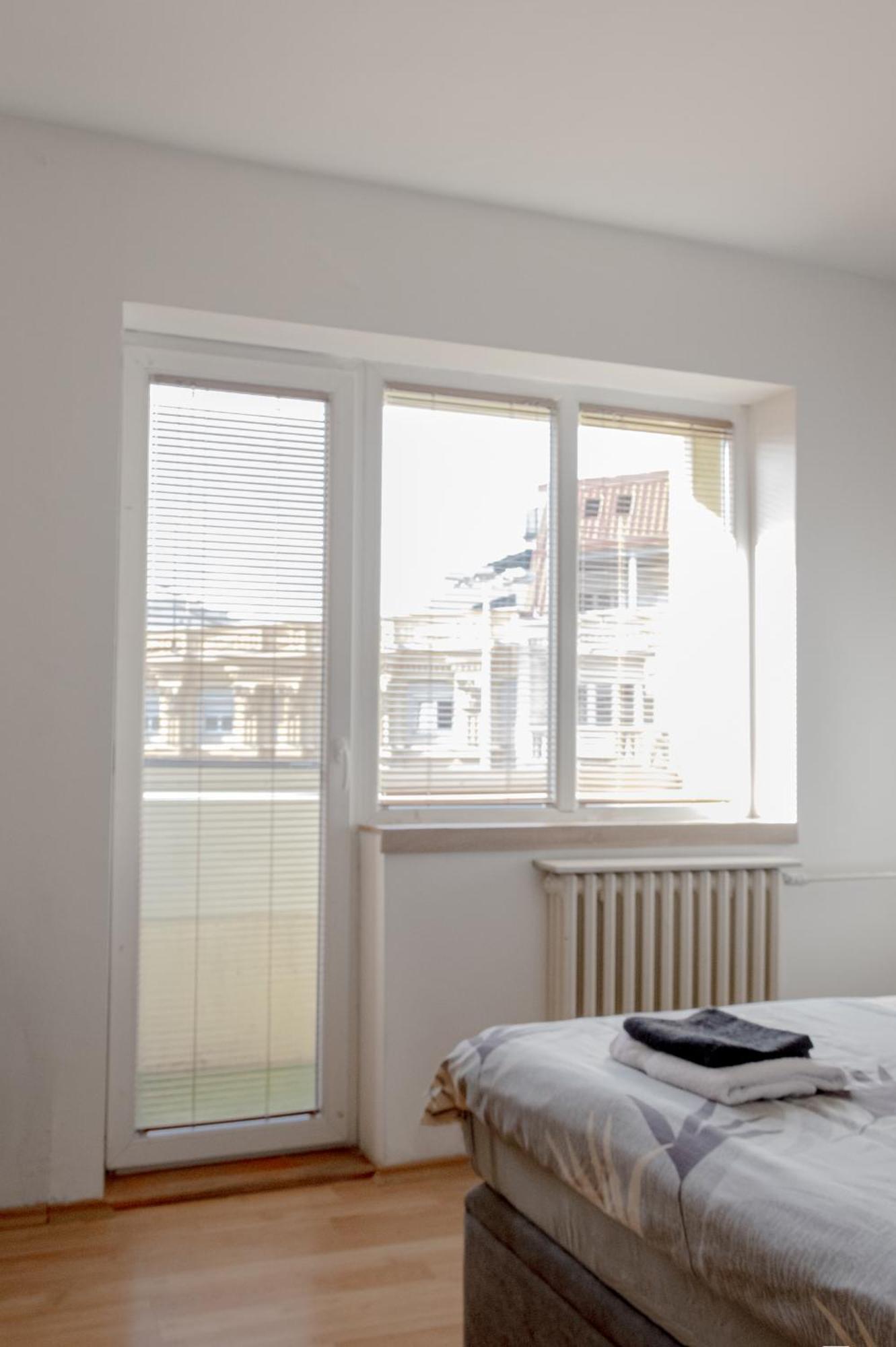 Friendship Apartment Skopje Bagian luar foto