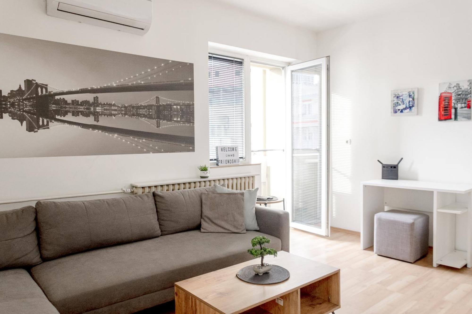 Friendship Apartment Skopje Bagian luar foto